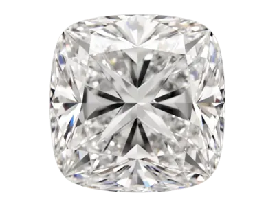 Cushion cut lab-grown diamond
