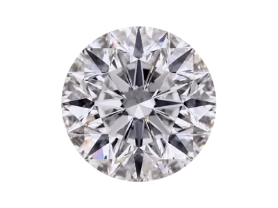 Round cut lab-grown diamond